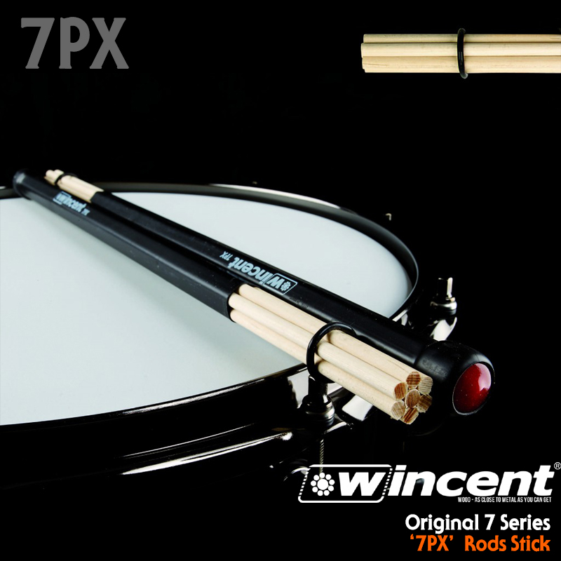 [★드럼채널★] Wincent Original 7 Series Rods Stick '7PX' (로즈스틱)/ W-7PX